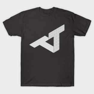 Isometric Alphabet Letter, Letter T T-Shirt